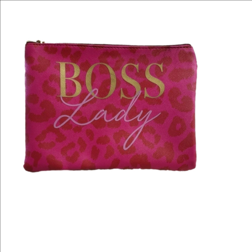 Ruby Cash Pink Red Boss Lady Makeup Cosmetics Case